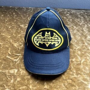 DC Comics Batman Baseball Hat for Boys 3-5t or Kids Baseball Cap Ages 4-7